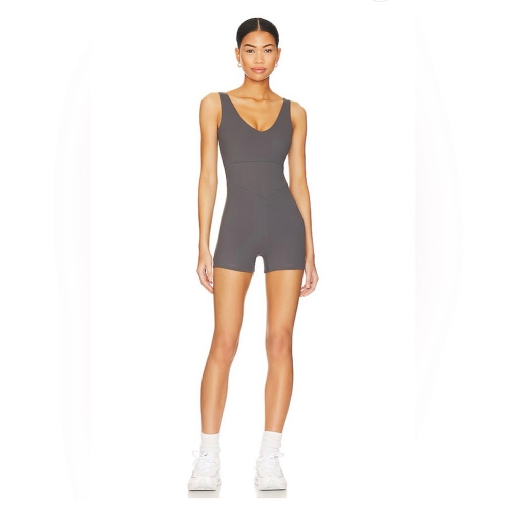 VARLEY LET’S GO JONI GREY ROMPER